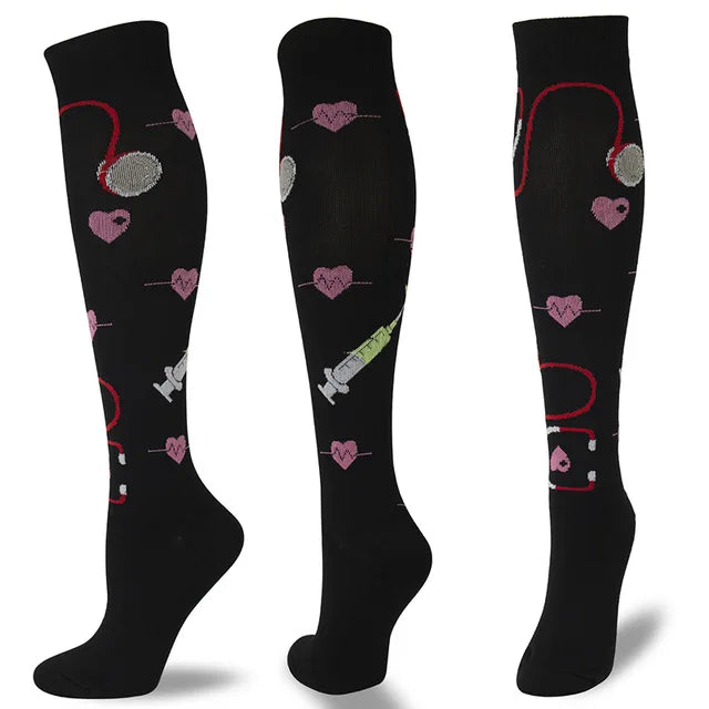 58 Styles Compression Socks Medical Nursing Stockings