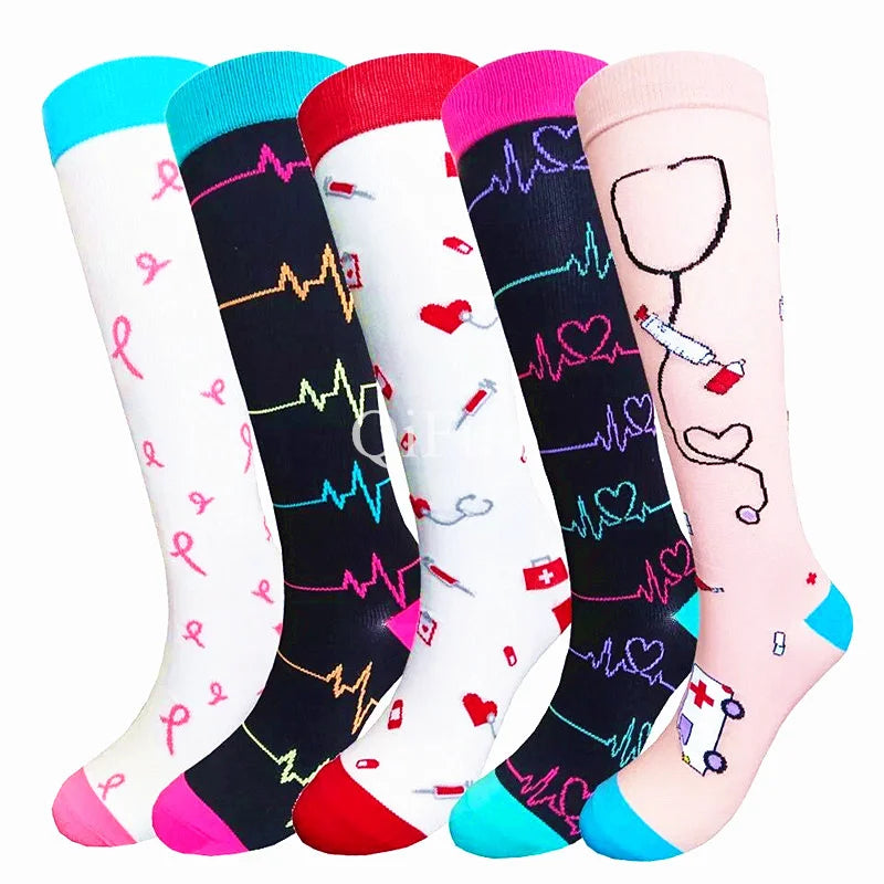58 Styles Compression Socks Medical Nursing Stockings