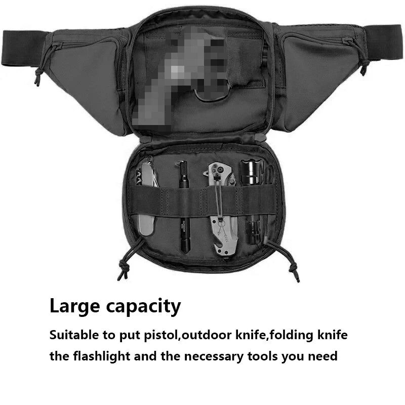 Tactical Waist Bag Chest Packet