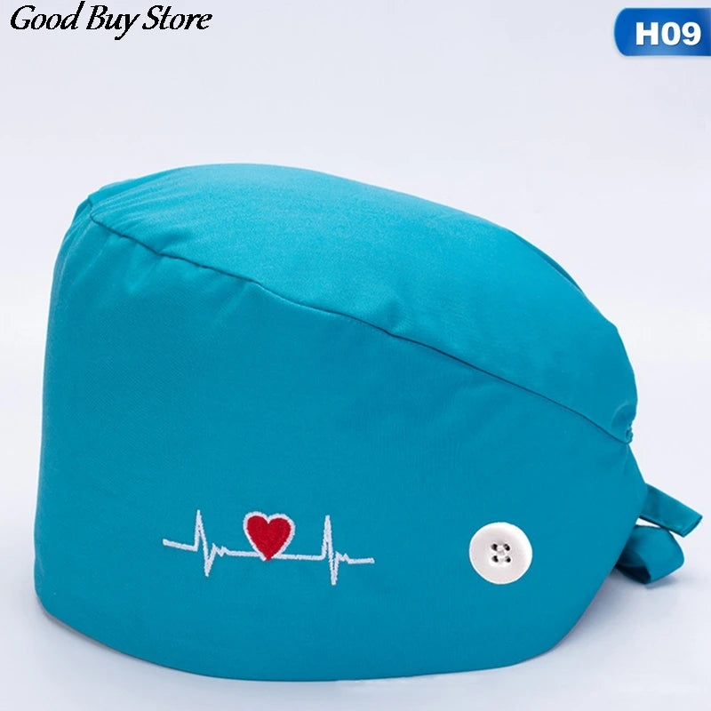 Comfortable Working Headwear Doctor Nurse Head Turban Wrap