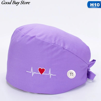 Comfortable Working Headwear Doctor Nurse Head Turban Wrap