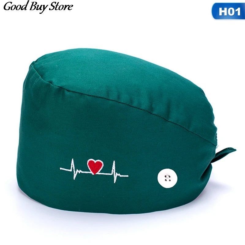 Comfortable Working Headwear Doctor Nurse Head Turban Wrap