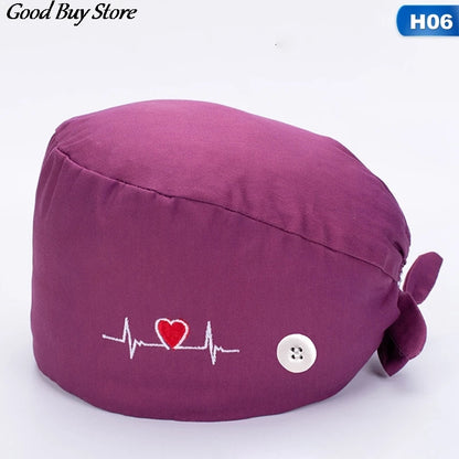 Comfortable Working Headwear Doctor Nurse Head Turban Wrap