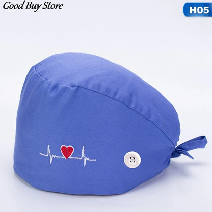 Comfortable Working Headwear Doctor Nurse Head Turban Wrap