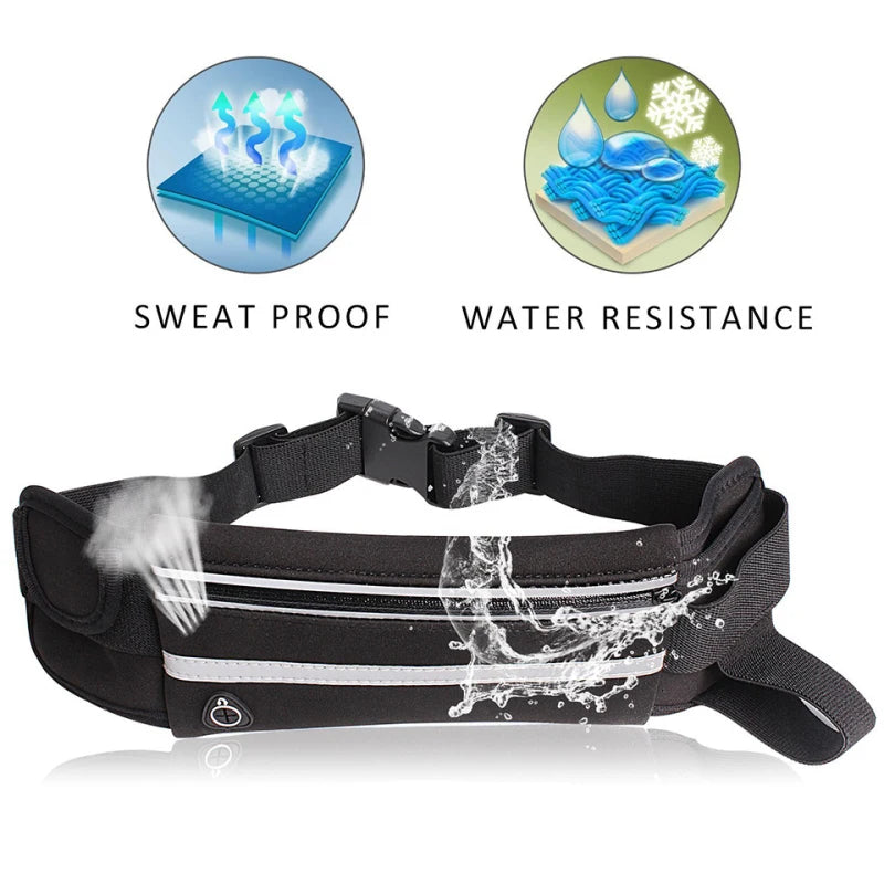 Running Pouch Belt Waist Pack Bag Workout